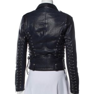 Barbara Bui Leather Biker Jacket